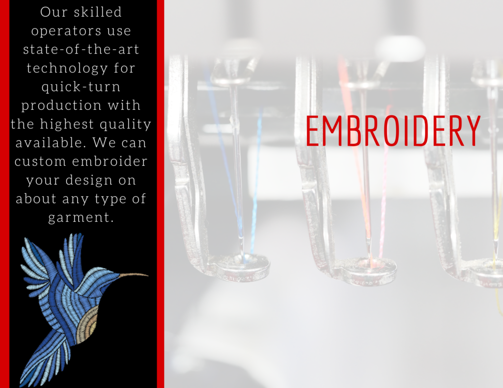 About Us Contract EmbroideryAll City Embroidery