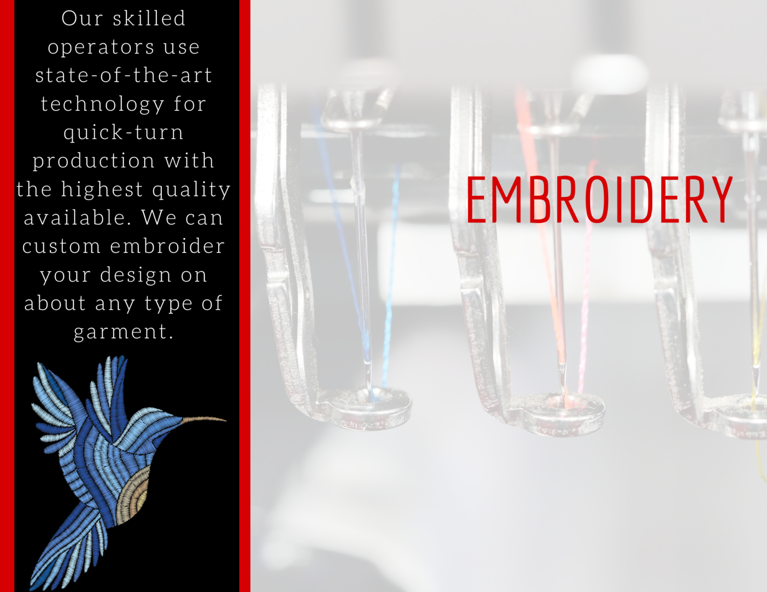 About Us Contract EmbroideryAll City Embroidery